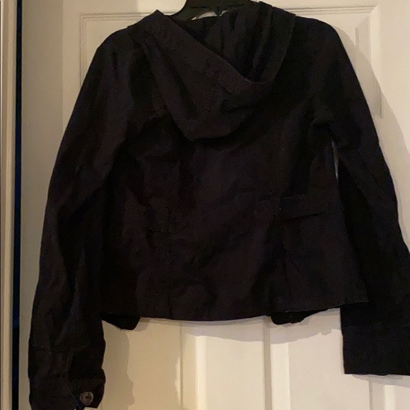 Hollister hooded navy jacket (s) - Picture 5 of 7